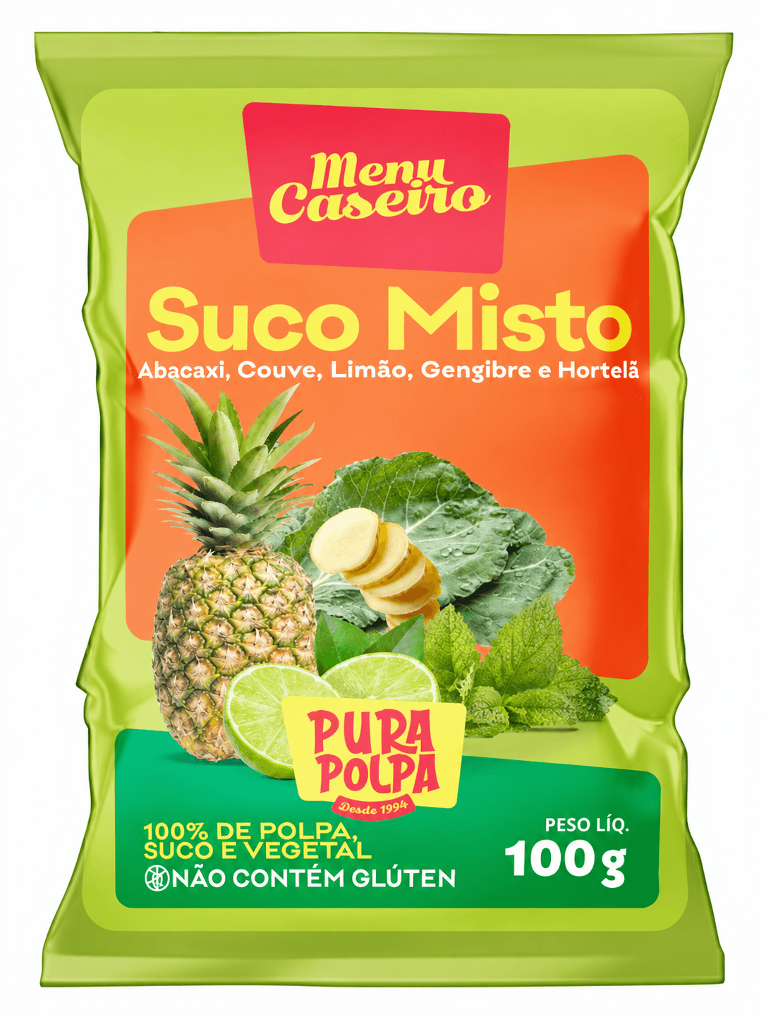 Embalagem de Polpa Detox