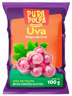 Embalagem de Polpa de Uva